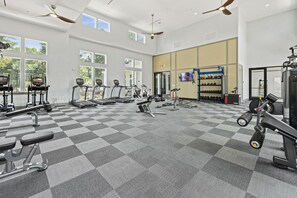 Fitnessbereich