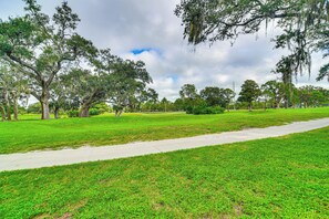 Public Golf Course & Community Walking Path | Across the Street