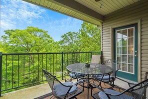 Enjoy a time to relax outside on the balcony