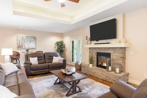 Open airy living space