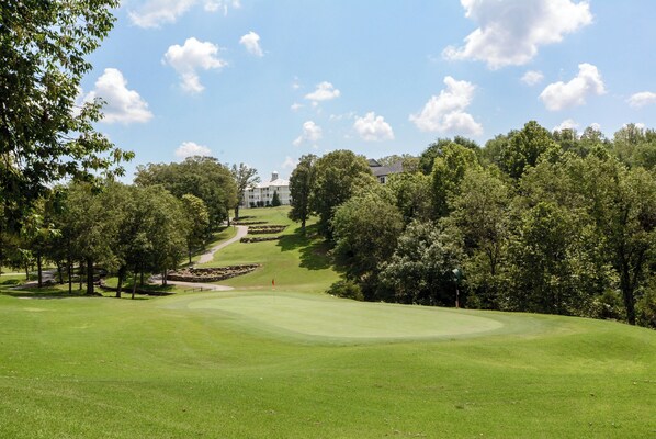 View of the golf course