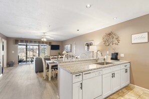 Open floor concept