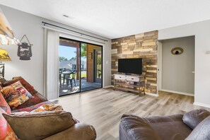 Living Room with Queen Sofa bed