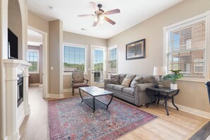 Living Room with Queen Sofa bed