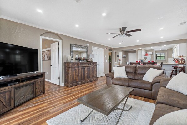 Warm & Welcoming Open Concept Space