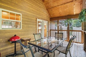 Enjoy a meal outdoors