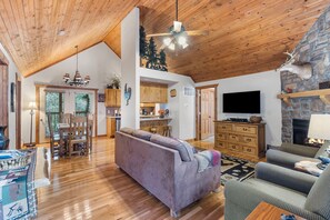 Living Room with Queen Sofa bed