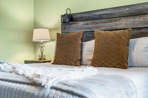 A second king suite offers a Smart TV & private en suite