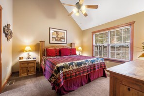 Experience restful nights on plush bedding in each room