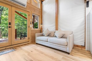 Cozy and spacious living area