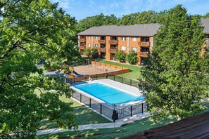 Community pool right by the condo