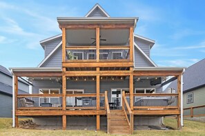 Escape to the deck for serene relaxation and scenic views