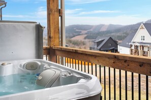 Escape to the deck for serene relaxation and scenic views
