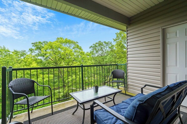 Enjoy a time to relax outside on the balcony