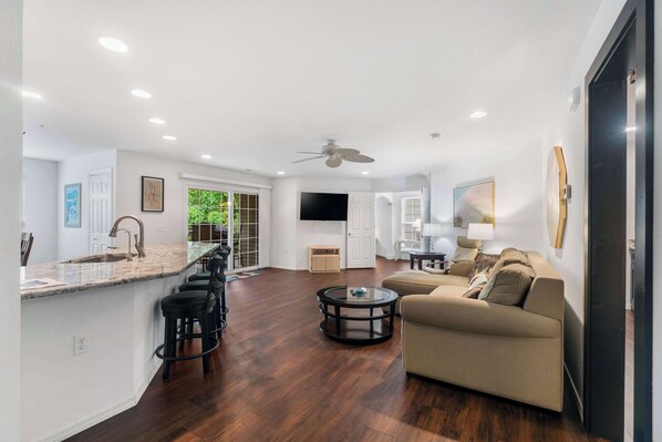 Enjoy the breezy, open layout of the main living areas