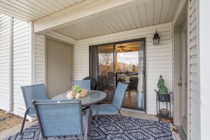 Patio with outdoor seating