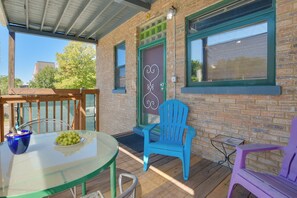 Furnished Deck | Outdoor Dining