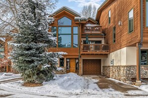 Winter - front of the property