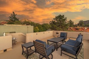 Enjoy the desert sunsets
