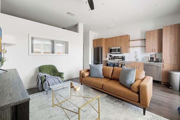 Living Room with lots of natural daylight