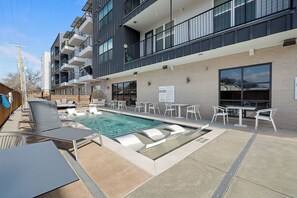 Outdoor swimming pool