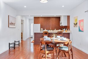 Fully equipped kitchen stocked with all the essentials.