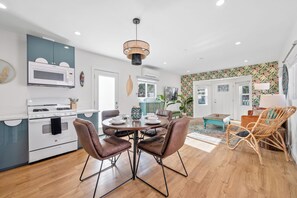 Open layout makes it easy for your group to connect.
