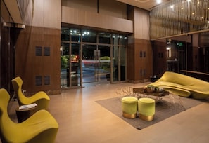 Sala de estar en el lobby