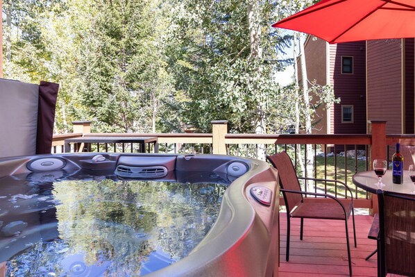 Hot Tub on the Deck