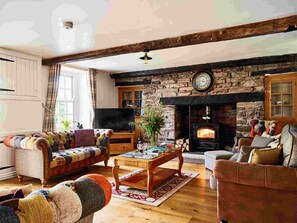 Onnen Fawr Farmhouse Living Room 2
