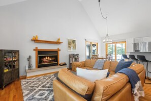 Spacious open concept living