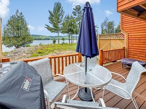 Deck with Views of 4th Lake