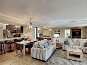 Living Area - Open Floor Plan