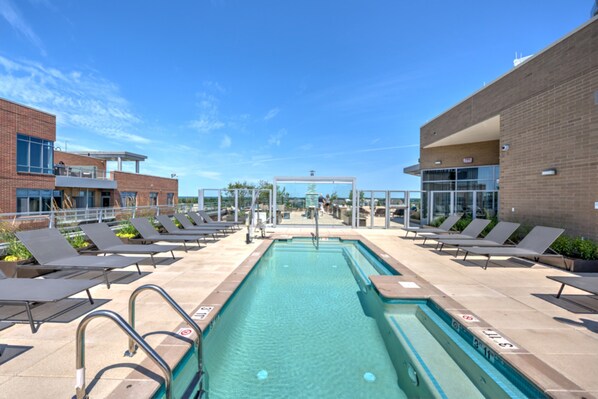 Takterrasspool