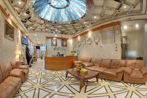 Sala de estar en el lobby