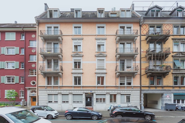 Fassade der Unterkunft