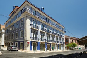 Facciata della struttura