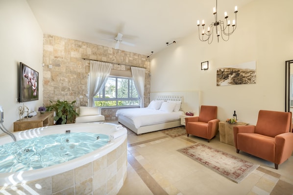Jetted bathtub