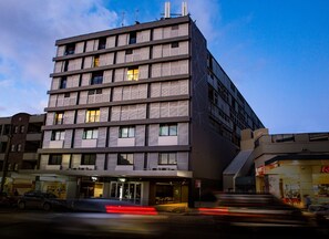 施設の正面