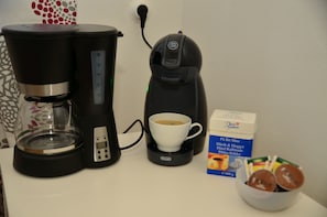 Kaffe och/eller kaffebryggare