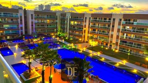 Front of property – evening/night