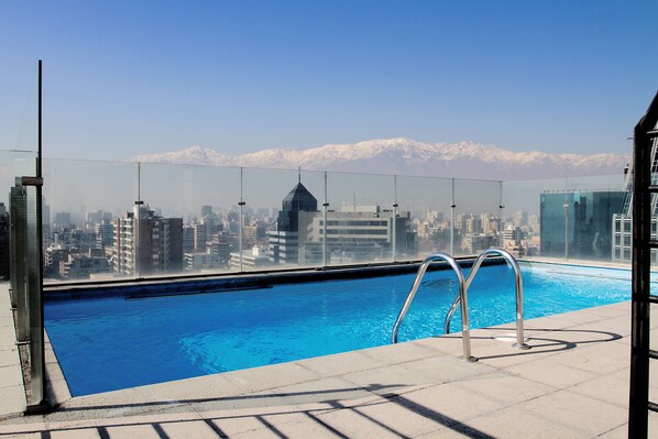Rooftop pool