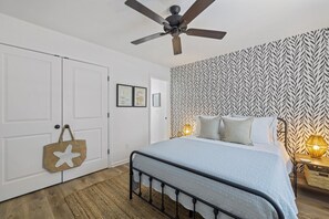 Bedroom #1 with queen bed
