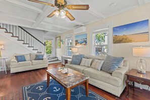 Living room to spend quality time together in comfort and style.
