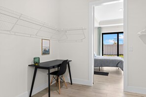 A space for your professional needs.  It's functional and, dare we say, cute.
