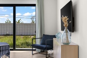 A 55" smart tv for when you want some quiet time away from everyone else.