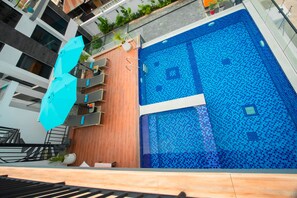 Swimming pool is open daily from 9am to 6pm