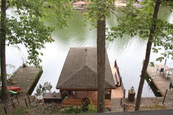 View of Covered Dock