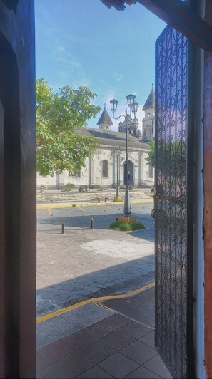 Inside looking out