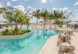 Swim away in paradise